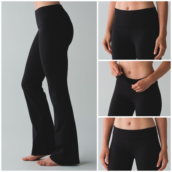 Lululemon Groove Pant III Sz 10/31” (High Rise) In Black - Picture 2 of 7
